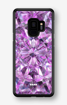 Samsung Galaxy S9 Hard Case – Lavender Crystals - View 1