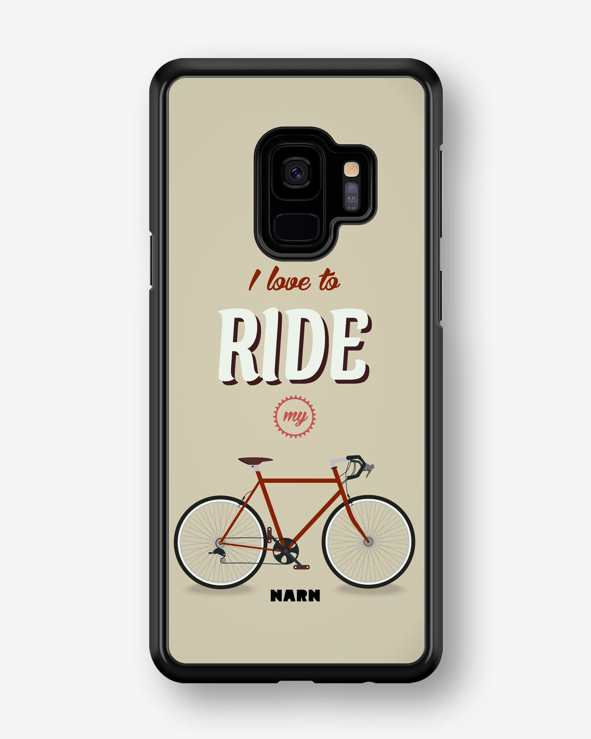 Samsung Galaxy S9 Hard Case – Ride My Bicycle - View 1