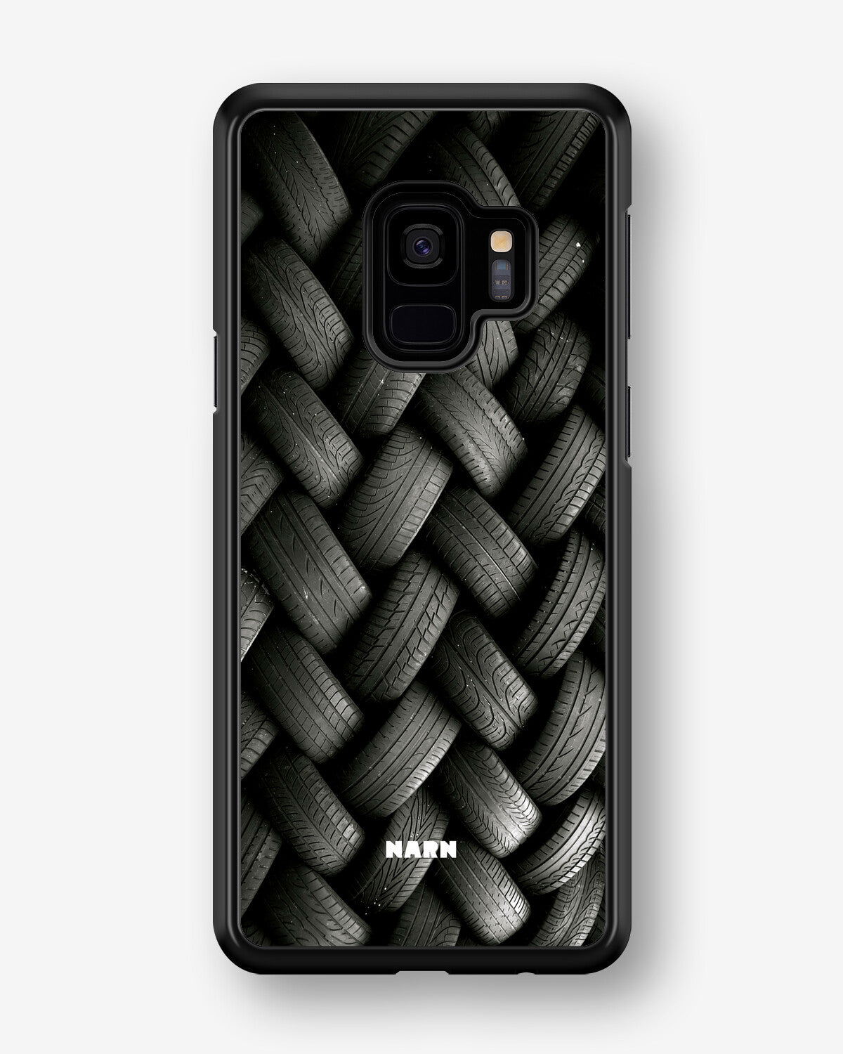 Samsung Galaxy S9 Hard Case – Tires Wall - View 1