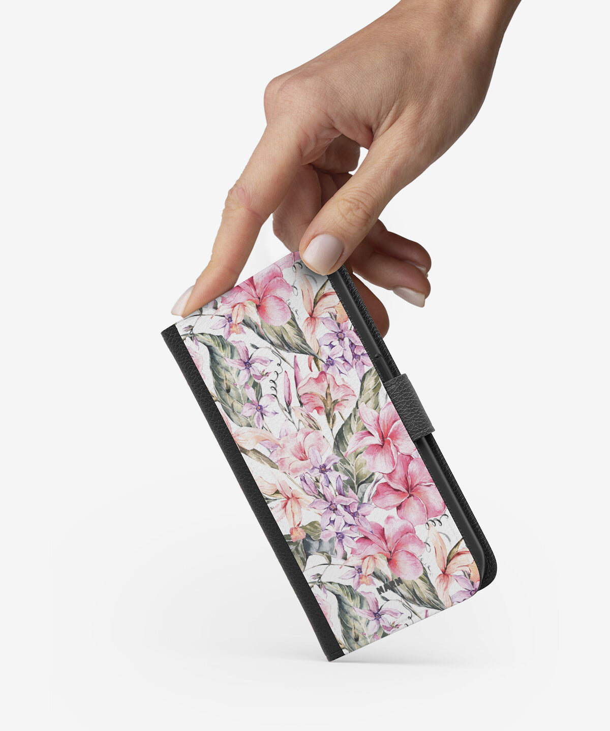 Sony Xperia 1 II Wallet Case - Watercolor Flowers - View 2