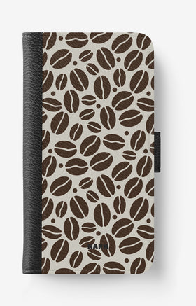 Sony Xperia 1 II Wallet Case - Coffee Beans - View 1