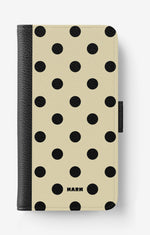 Sony Xperia 1 V Wallet Case - Honey Dots - View 1