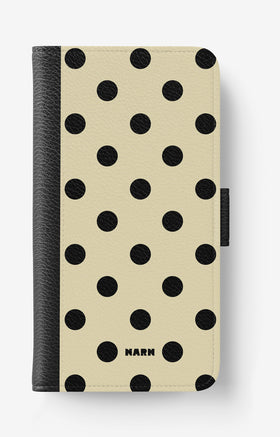 Sony Xperia 1 V Wallet Case - Honey Dots - View 1