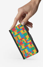 Sony Xperia 1 VI Wallet Case - Building Bricks - View 2