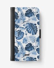 Sony Xperia 10 II Wallet Case - Blue Tropics - View 1