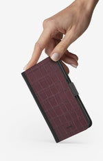 Sony Xperia 10 IV Wallet Case - Rouge Croc - View 2