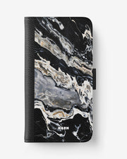 Sony Xperia 5 III Wallet Case - Dark Swirl - View 1