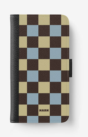 Sony Xperia L4 Wallet Case - Butter Check - View 1