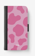 Sony Xperia L4 Wallet Case - Pink Moo - View 1