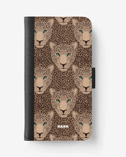 Sony Xperia XZ2 Compact Wallet Case - Leopard Gaze - View 1