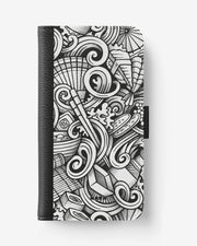 Xiaomi 13 Pro Wallet Case - Japanese Pattern - View 1