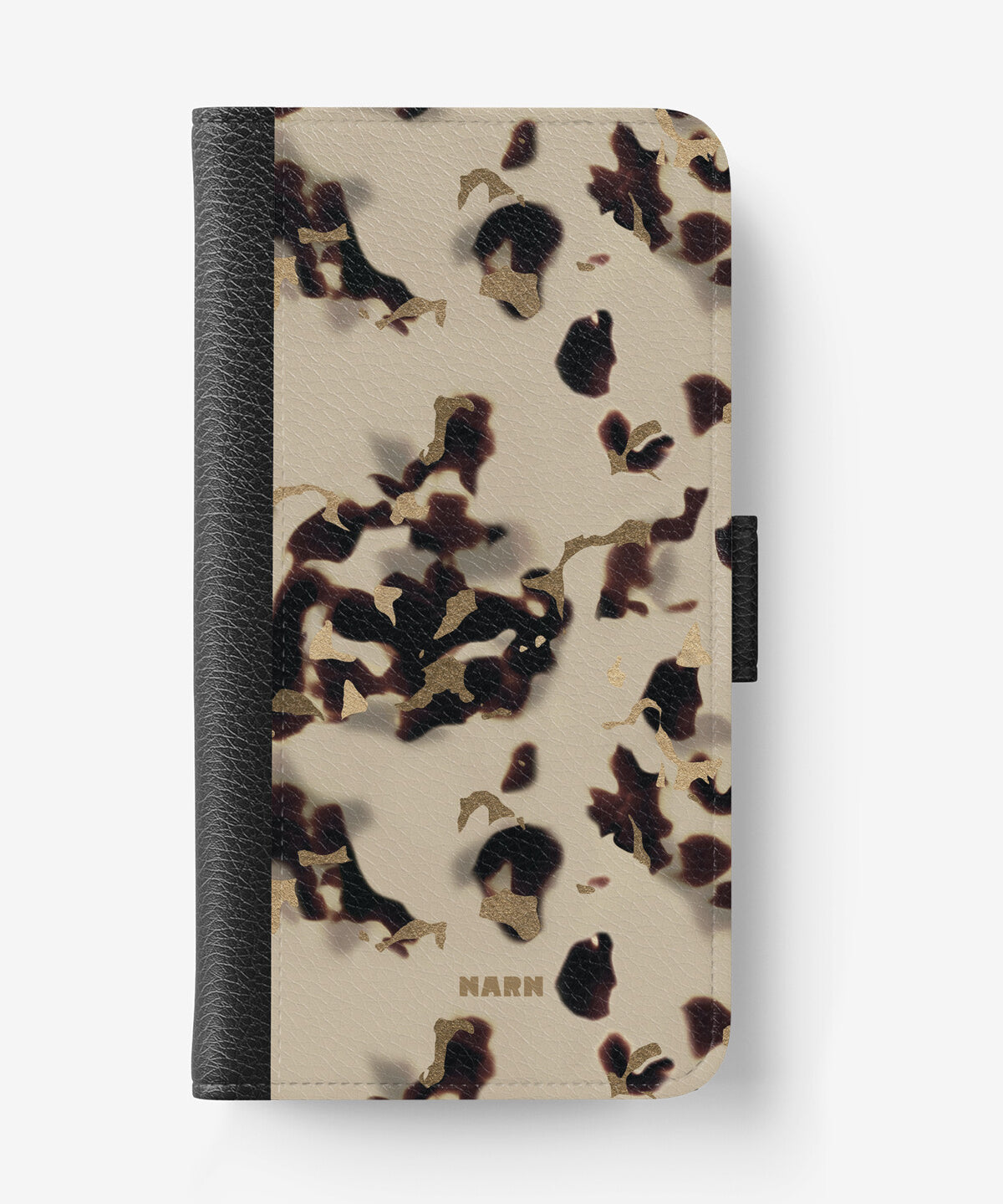 Xiaomi Redmi 12C Wallet Case - Golden Tortoise - View 1